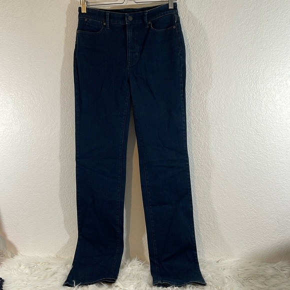 TALBOTS Flawless High-Waist Barely Boot Size 4 Dark Blue - Picture 2 of 9